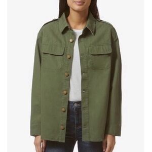 Anthropologie Avec Les Filles Military Green Jacket Sz Med